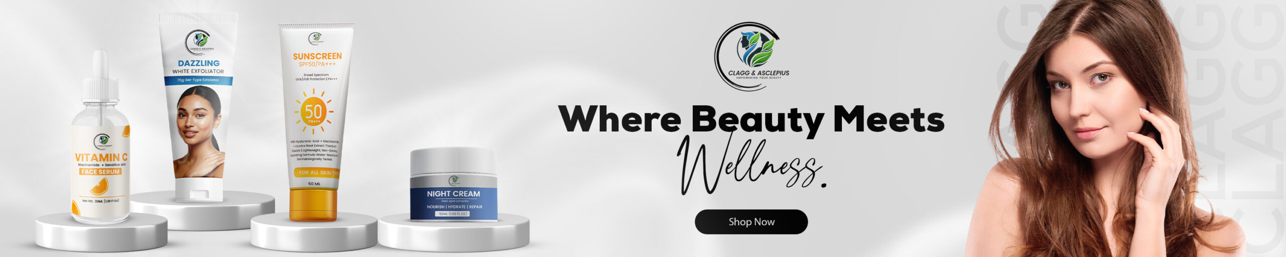 Welcome to CLAGG&ASCLEPIUS: Revolutionizing Skincare in India